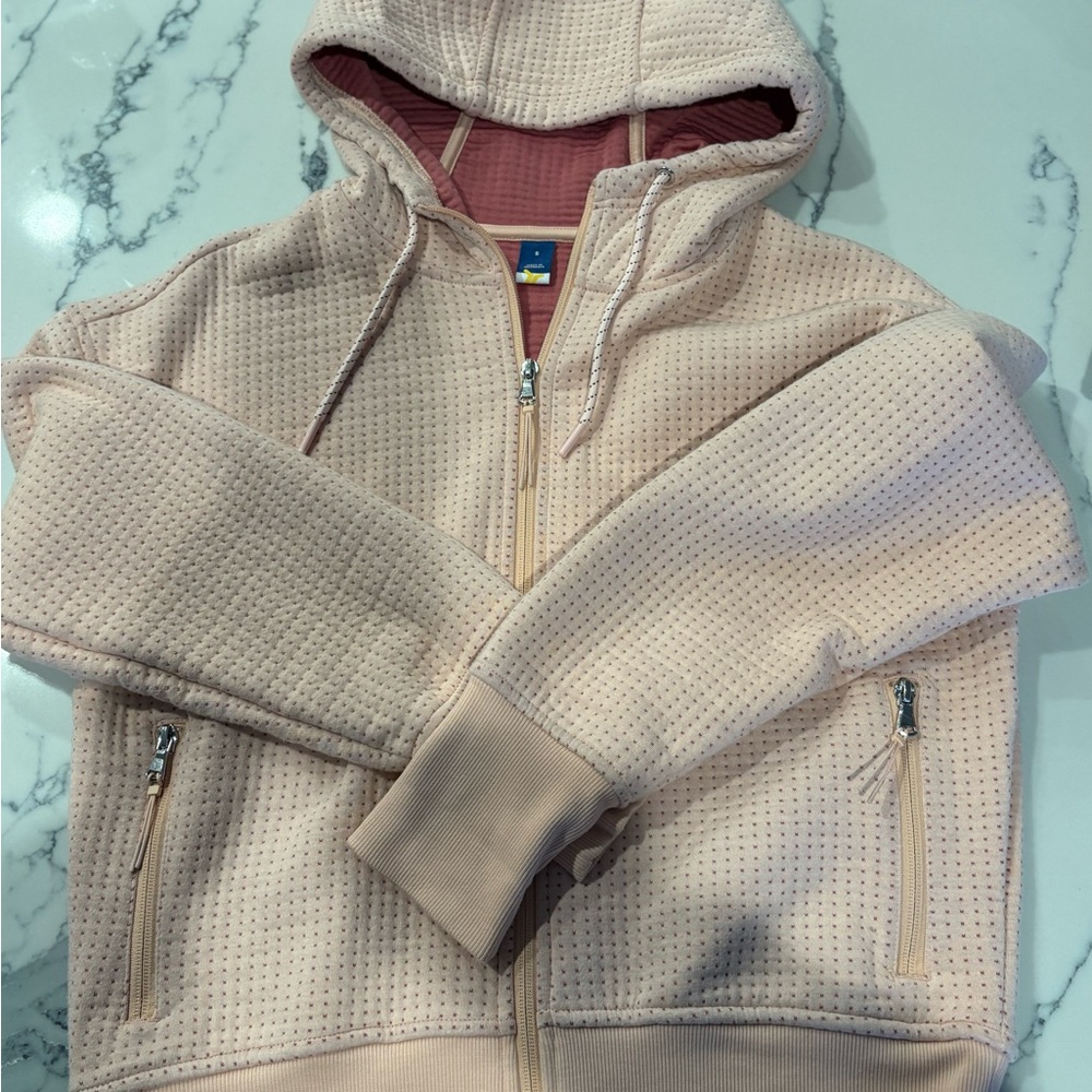 Pink Hooded Jacket